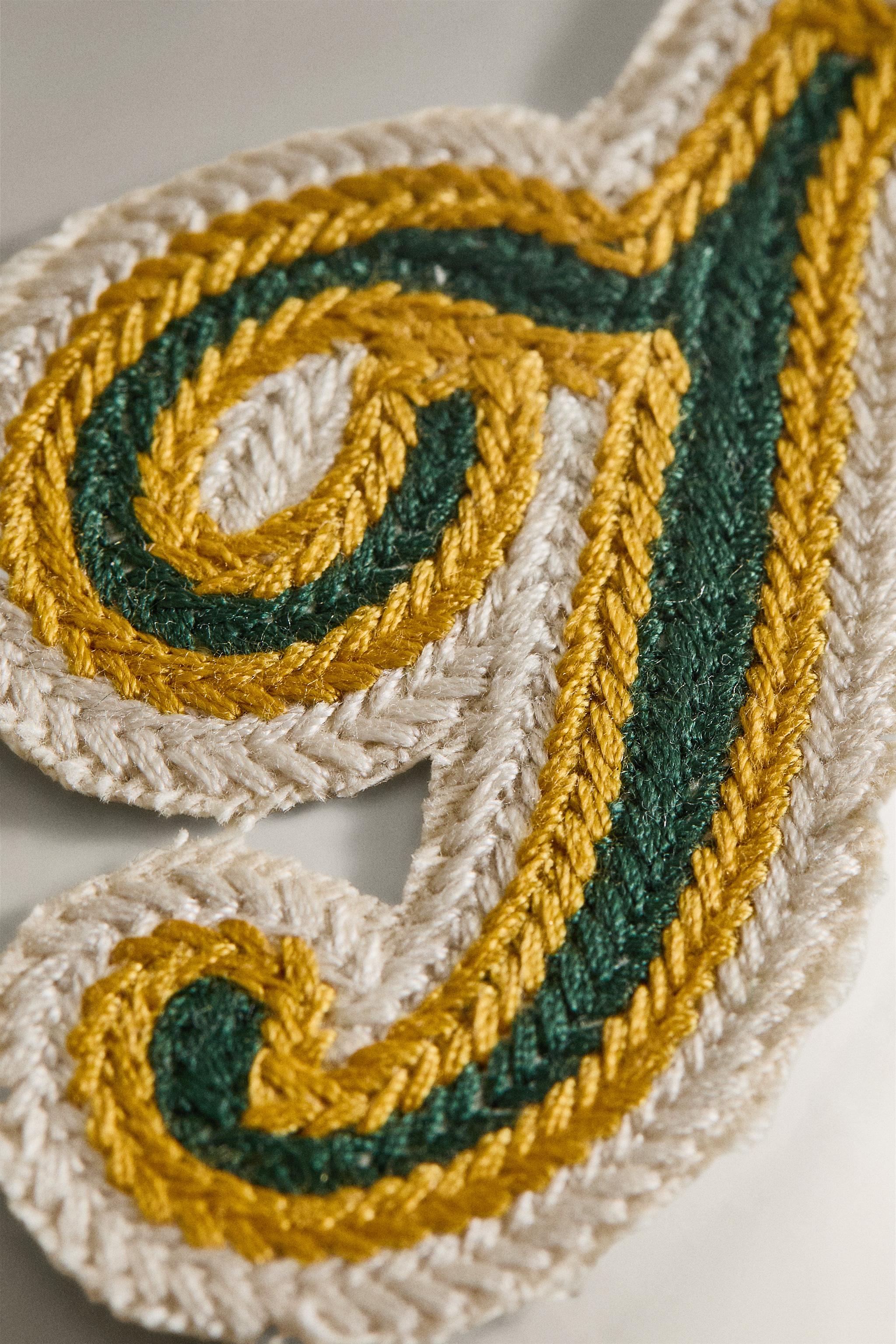 COTTON LETTER J PATCH